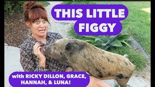 THIS LITTLE FIGGY featuring Ricky Dillon Grace Hannah and LUNA [upl. by Yreffeg]