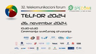 32 TELFOR 2024  Svečano otvaranje [upl. by Metabel951]