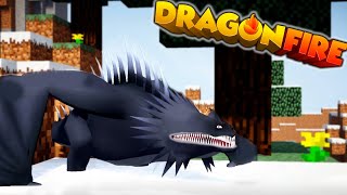 Hatching A Skrill And Searching A Dungeon  Minecraft Dragonfire 3 [upl. by Nesila]