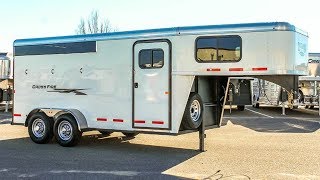 2017 Logan Coach Crossfire 3 Horse Gooseneck Horse Trailer for sale  Stock ID 11N170413 [upl. by Emirak161]