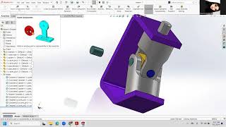 Practica Ensamble con Solidworks [upl. by Hgieloj]