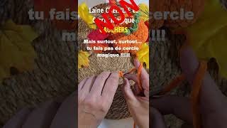 10TUTO CROCHET GAUCHER  LAINE CHENILLE  Piquer dans une maille en lair pour un ROND [upl. by Yedoc139]