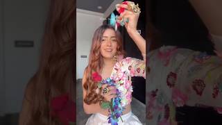 Flower hairstyles 🌸🎀💐hairstyle Flowerhairstyleflowers hackindianwear diy [upl. by Turnbull]