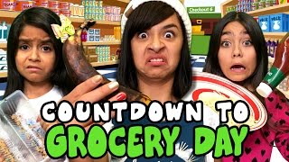 Countdown To Grocery Day  GEM Sisters [upl. by Novy190]