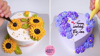 So Yummy Heart Cake Decorating Ideas Like A Pro  Flowers Cake Tutorials Video  Part 651 [upl. by Iad]