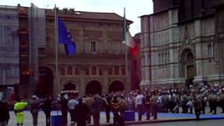 Herdenking in Bologna van het uitroepen van de Italiaanse republiek [upl. by Hines]