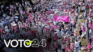 ¿Por qué la marea rosa apoya a Xóchitl Gálvez  Voto24 [upl. by Fitz391]