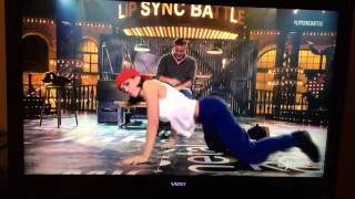 Channing Tatums Wife Magic Miked him on Lip Sync Battle [upl. by Ellenej]