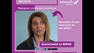 Pascaline 41 ans Gouvernante en EHPAD [upl. by Nahem]