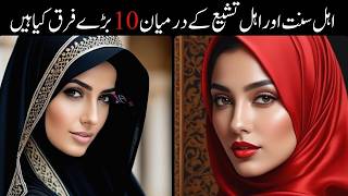 top 10 Difference in Shia and Sunni UrduHindi  Sunni vs Shia Debate INFOBIA TV [upl. by Selinda]