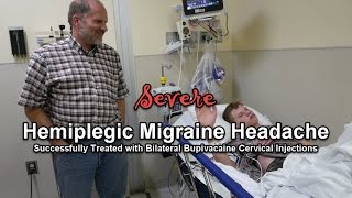 Hemiplegic Migraine Successfully Treated with Bupivacaine Cervical Injections [upl. by Teressa]