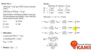 Kimia Kelas 11  Kesetimbangan Kimia Pembahasan SoalSoal SBMPTN [upl. by Nauqan]