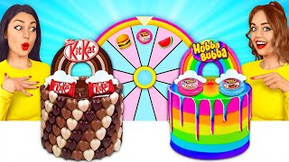 Rich VS Broke Cake Decorating Challenge  Cooking Expensive vs Cheap Sweet by RATATA COOL [upl. by Anitselec]