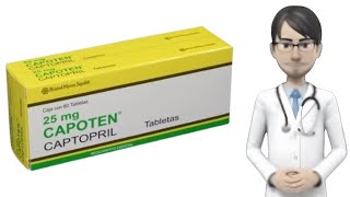 CAPOTEN captopril capoten para que sirve capoten 25 mg tablet [upl. by Frances]