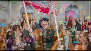 Grooms Mehndi Entrance  Eisha amp Zains Wedding  PyaarHaiEZ  Pakistani Shaadi [upl. by Notsur]