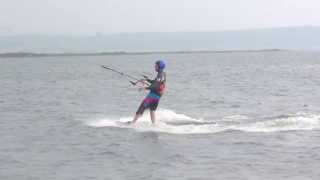 KITESURF EMBALSE del EBRO cantabria sur por dc [upl. by Meurer]