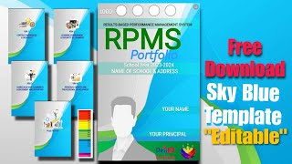 RPMS PORTFOLIO 20232024 SKYBLUE TEMPLATE  FREE DOWNLOAD [upl. by Yevreh]