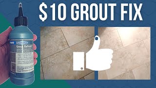 Grout Refresh Review 6 Months Later Before amp After Pics [upl. by Annabel]