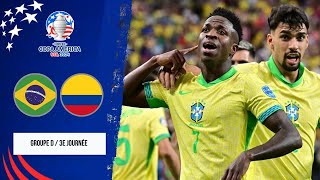 COPA AMERICA 2024  BRÉSIL 🇧🇷 vs COLOMBIE 🇨🇴FIFA 21 [upl. by Atteragram]