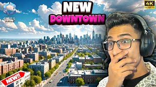 Water front downtown   Cities Skylines 2 EP4  Hindi [upl. by Steen]