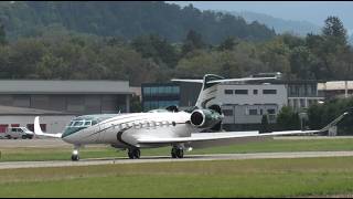 Gulfstream G700 T7IRL First time landing at Bern Airport [upl. by Herodias780]