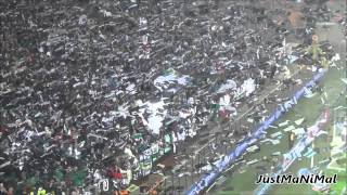 Milan Spezia 31  Tifo 7000 Spezzini a San Siro Tim Cup 150114 [upl. by Aset431]