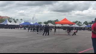 KAWAD KAKI LELAKI KOR KADET POLIS DI RAJA MALAYSIA KULAI 2024 [upl. by Skell]