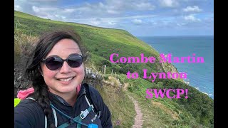 Whelmed Combe Martin to Lynton hiking the SWCP [upl. by Hnib]