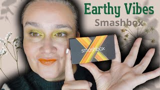 Earthy vides look med Smashbox nya palette Smasgbox [upl. by Packer]