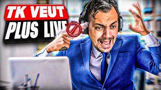 TK VEUT PLUS LIVE  😔 IL PRENDS DES PILULES À CAUSE DES ABONNÉS 💊  BESTOF THEKAIRI78 [upl. by Yrrej]