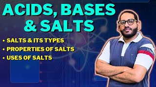 Acid Base amp Salts  Salts amp Its Types  Preparation of Salts  Uses of salts  10th Chemistry [upl. by Netsruk]