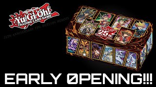 YuGiOh TCG 25th Anniversary Tin Dueling Heroes  EARLY OPENING [upl. by Airlie]