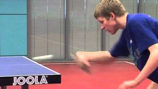 Backhand Counterspin  Table Tennis Coaching [upl. by Elaval]