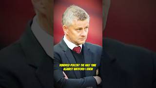 Ole Gunnar Solskjær on being sacked by Man Utd 😢 football manutd solskjaer [upl. by Astred]