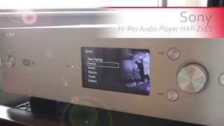 Sony HiRes Audio Player HAPZ1ES  Suess Electronics  Appleton WI [upl. by Jahdal]