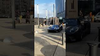 Ford gt in Moscow city  ТГ Машины России [upl. by Siekram341]