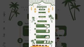 Importance of Aqiqah in Islam islamic islam trending trendingshorts viralvideo shortsytshorts [upl. by Nahtanaoj]