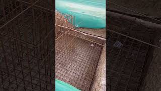 Pedestal on raft foundation civil construction raft design shorts viralshorts [upl. by Elleira47]