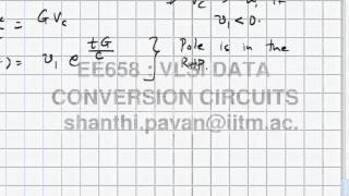 Lecture 21  Flash AD Converter Basics the Regenerative Latch [upl. by Letram]