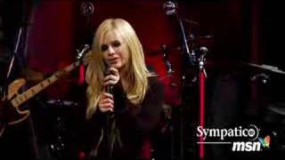 Avril Lavigne  When Youre Gone Live at The Orange Lounge [upl. by Alehtse]