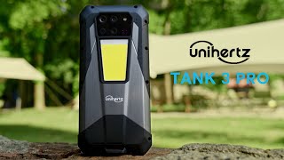 Unihertz Tank 3 Pro  23800mAh 5G Rugged Smartphone with Builtin DLP Projector [upl. by Tailor]