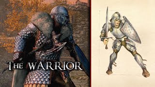 Skyrim Build The WARRIOR  Oblivion Class Restoration Vokrii Edition [upl. by Marlowe]