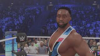 WWE 2K24 PS5 SmackDown Triple Threat Bray Wyatt VS Bobby Lashley VS Big E [upl. by Onateag233]