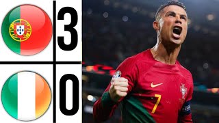 Portugal vs Ireland 30  All Goals amp Extended Highlights  cristiano ronaldo two goal 💥 [upl. by Scheider]