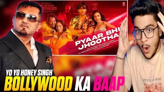 Yo Yo Honey Singh  Pyaar Bhi Jhootha  Reaction  B PraakTanishk The Miranda Brothers TSERIES [upl. by Irtimed]