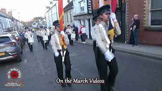 Maghera Sons of William  Randalstown Sons of Ulster Band Parade 2024 [upl. by Llenart]