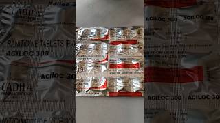 Aciloc 300 MG Tablet Ranitidine tablet Ip 300 MG [upl. by Gaultiero]