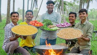 KAJU GATHIYA  Kathiyawadi Kaju Gathiya nu Shaak  Village Rasoi [upl. by Treva]