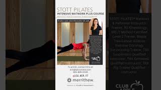 Signup for the Intensive Matwork Plus course with STOTT PILATES Instructor Trainer Lisa Morton [upl. by Hobbie21]