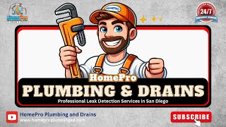 Professional Leak Detection Services in San Diego by HomePro Plumbing and Drains [upl. by Warring944]